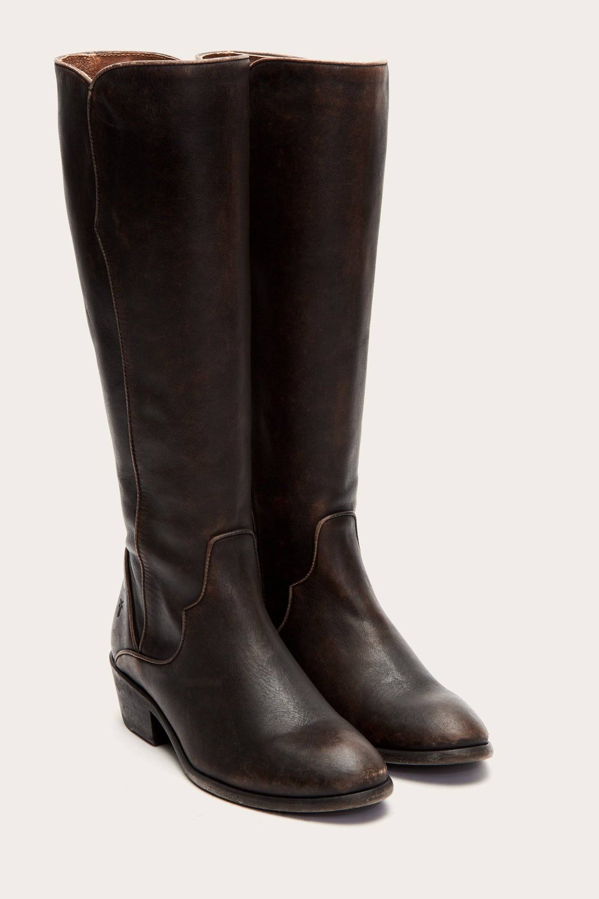 Black Wide Calf Boots T985