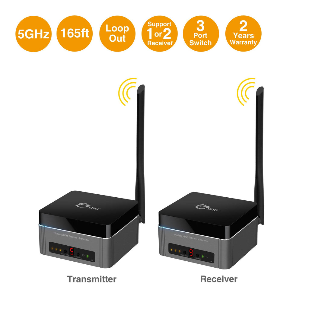Wireless Multi-Channel Expandable HDMI Extender Kit B782