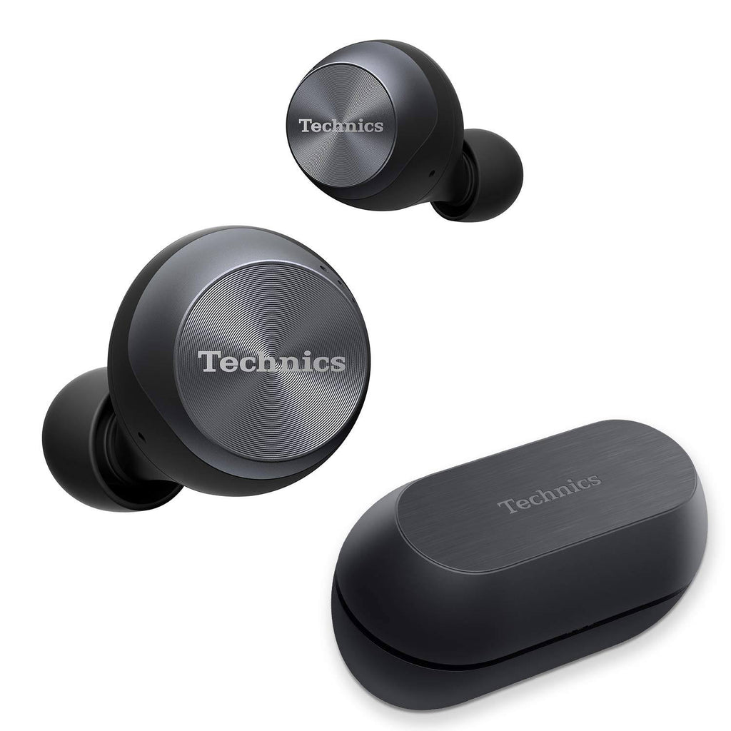 Black Wireless Noise-Canceling In-Ear Earphones with Mic Q236