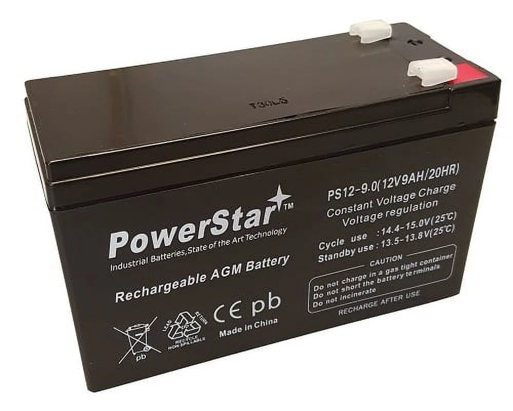 12V 9AH Sealed Lead Acid Battery 2Pack F533