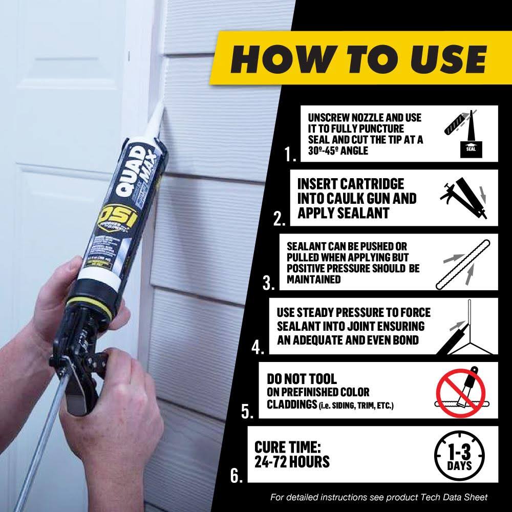 Brown Window Door Siding Sealant Caulk 10oz M357023