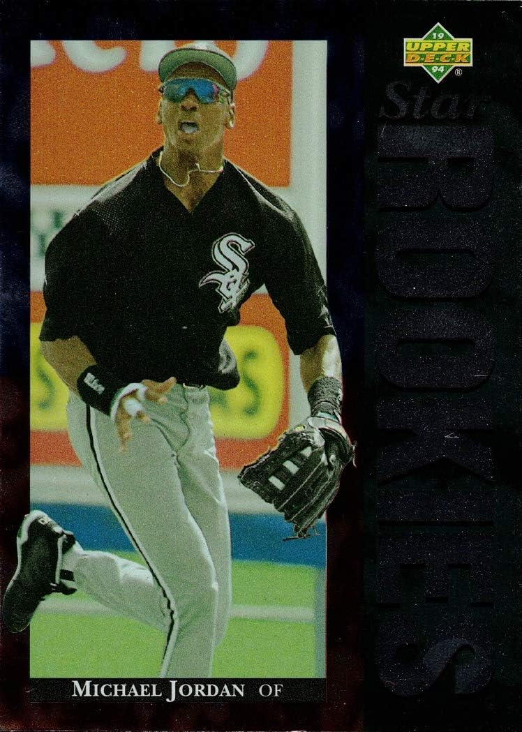 1994 Upper Deck Baseball #19 Michael Jordan Rookie Card O5463