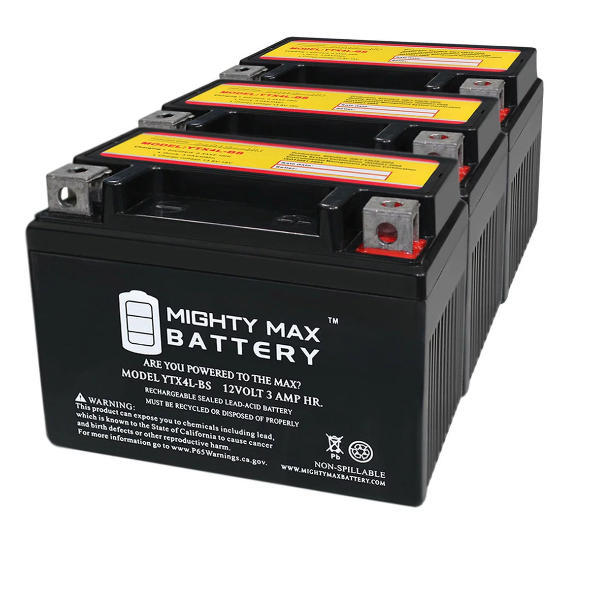 150 Deep Cycle Battery - 3 Pack P999