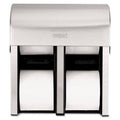 Compact Coreless Quad-Roll Vertical Bathroom Tissue Dispenser U30163