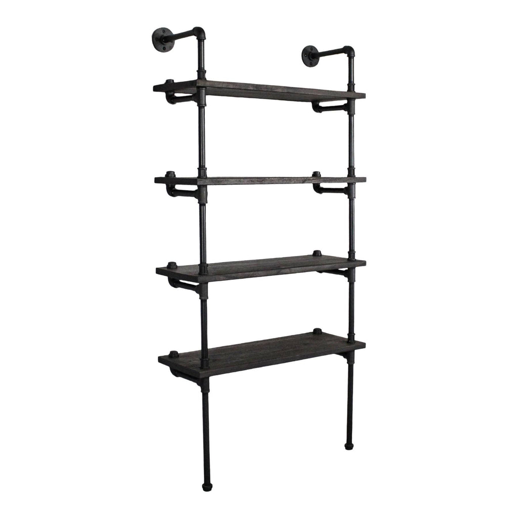 Rustic Bronze Etagere Bookcase Display Y8413