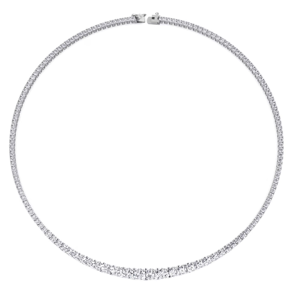 15 Carat Diamond Tennis Necklace D492