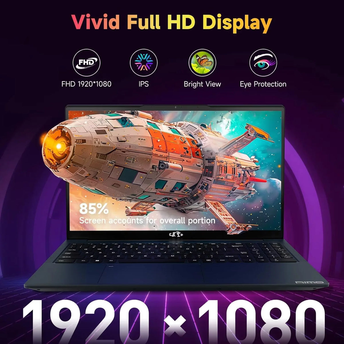 15.6" FHD Laptop 32GB RAM 1TB SSD AMD Ryzen 5 3500U Processor Blue E23393