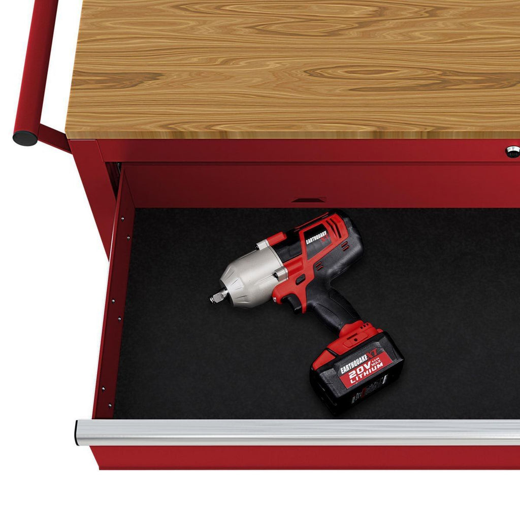 46 in. Mobile Workbench with Solid Wood Top G67780