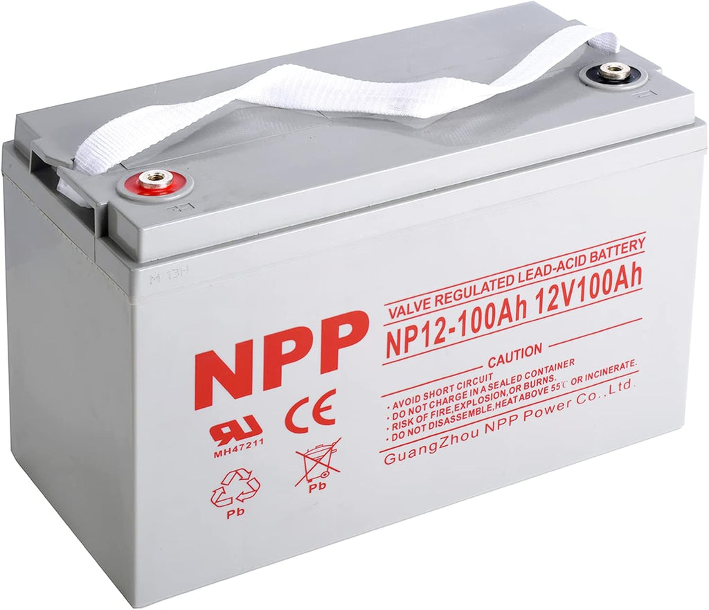 12 Volt 100Ah AGM Rechargeable Battery H449053