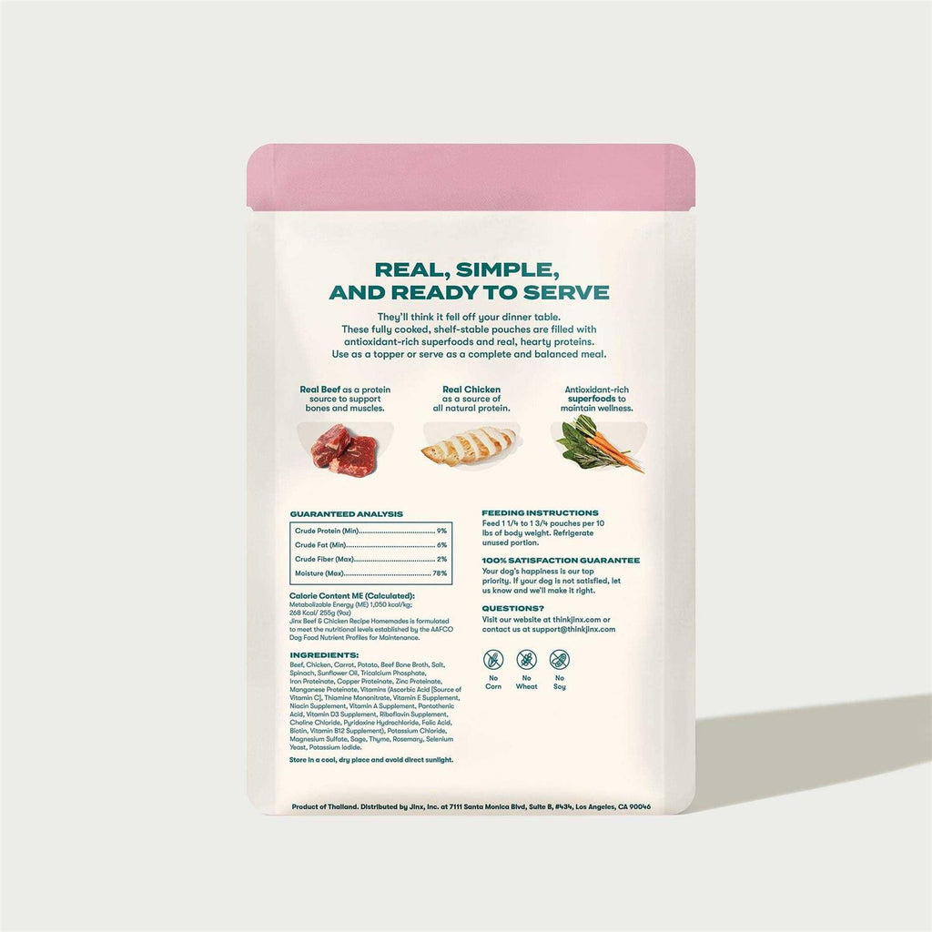 Beef & Chicken Recipe Wet Natural Dog Food Z8190