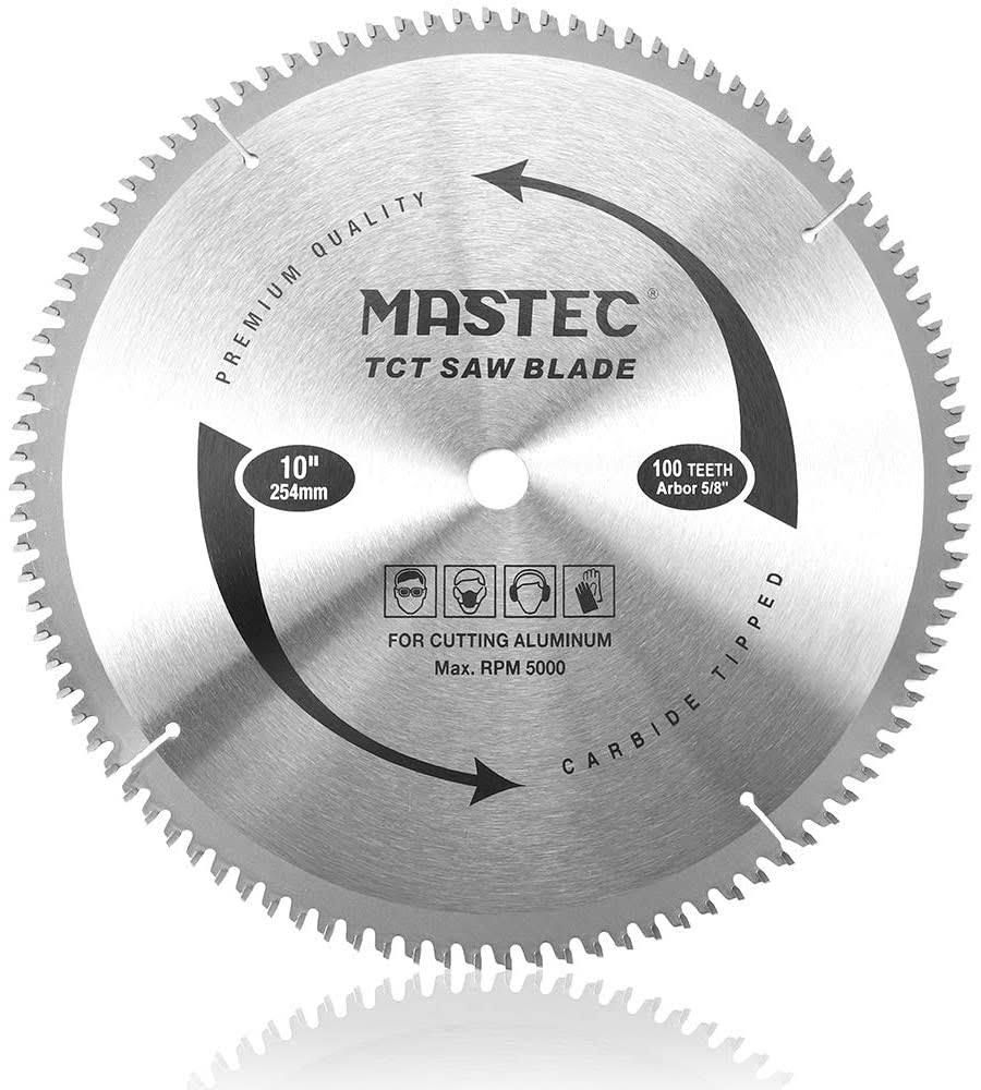 10-Inch 100T Carbide Tooth Saw Blade with 5/8-Inch Arbor R854770