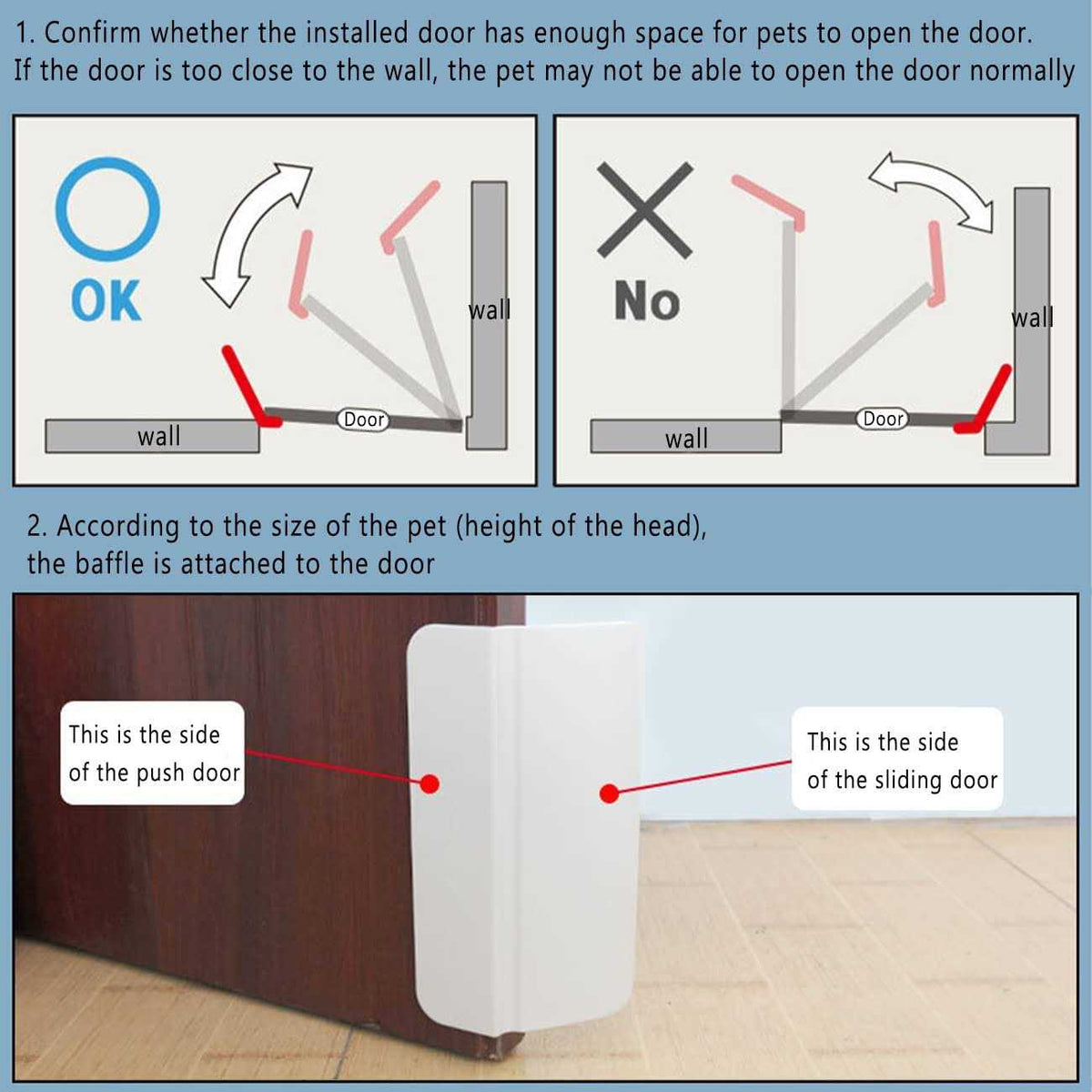 Automatic Lockable Pet Door N884