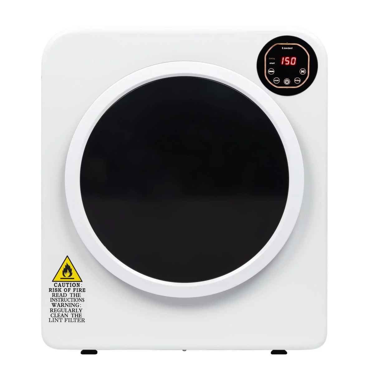 13.2lb Portable Compact Electric Dryer with Smart Controls Y9554