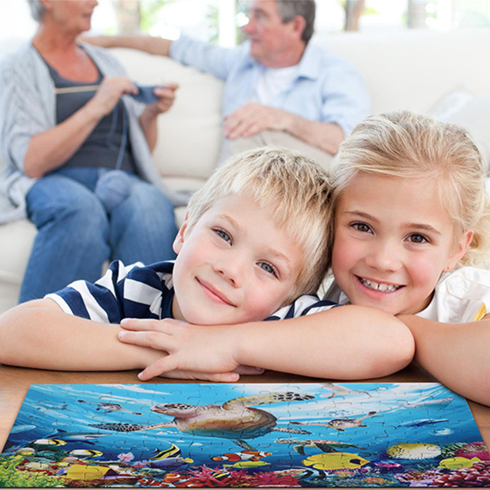 100 Pieces Underwater World Puzzle Educational Toy S274406