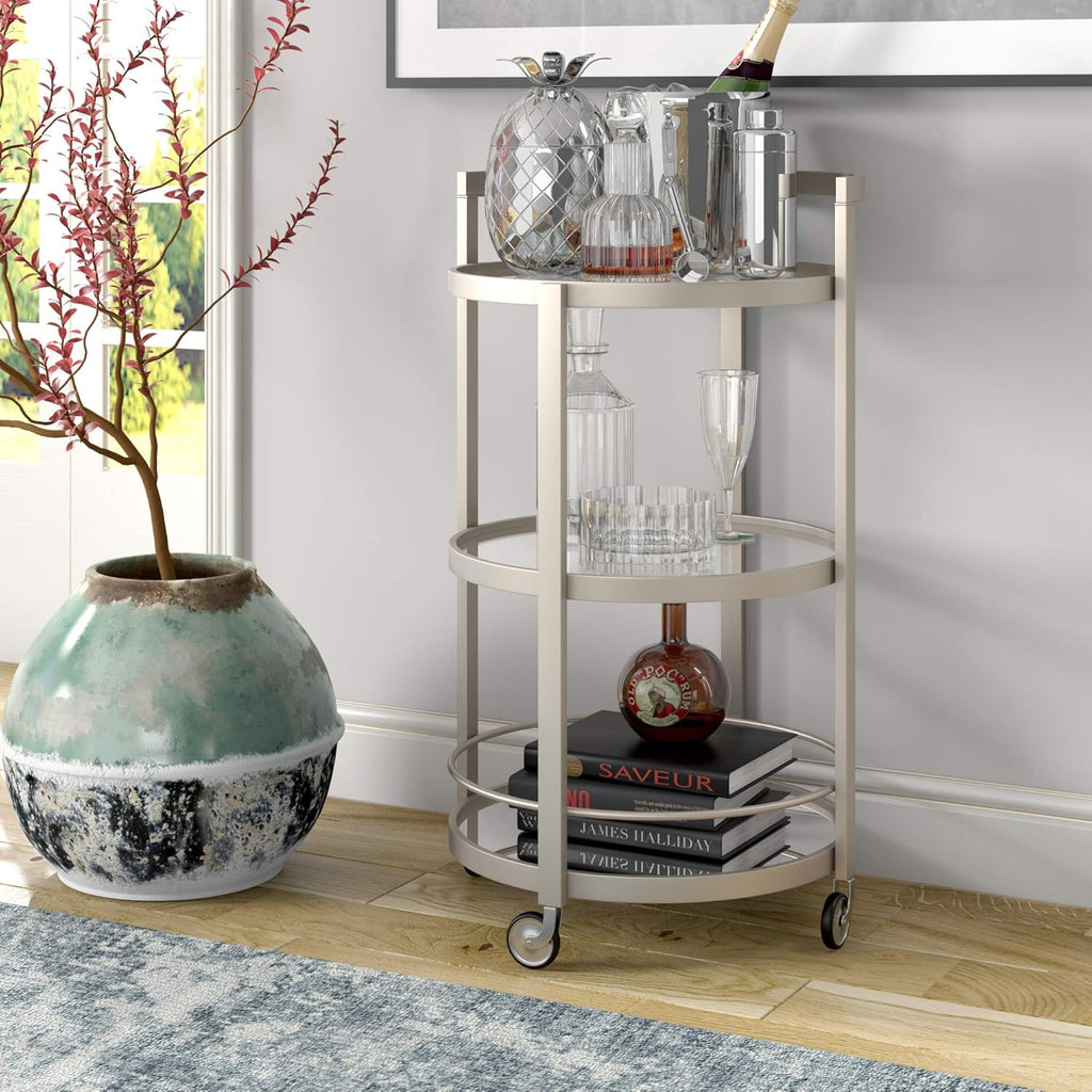 Black Bar Cart S12939