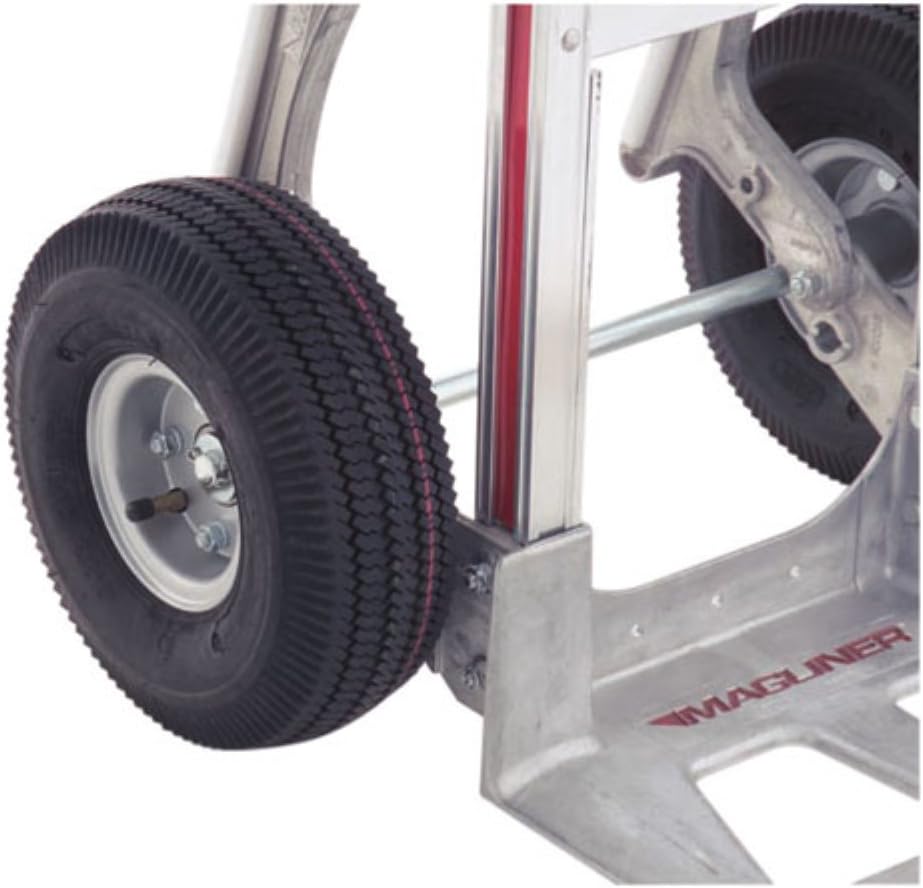 10" x 3.5" Pneumatic Wheel for Hand Truck (2 Pack) Z459