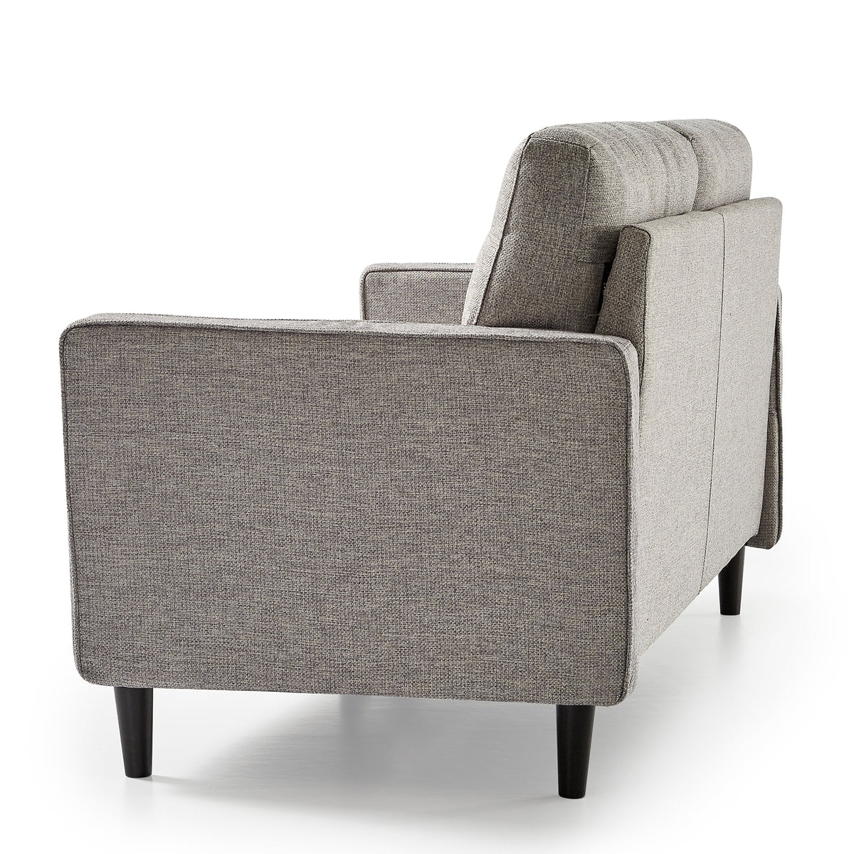 Soft Gray 2-Seater Loveseat Z891998