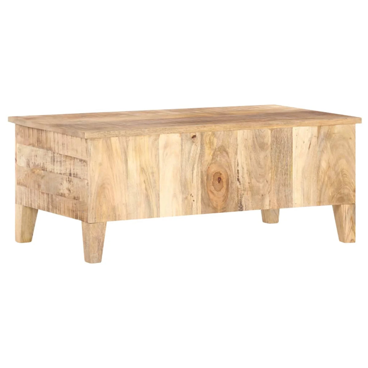 Rough Mango Wood Coffee Table W4326
