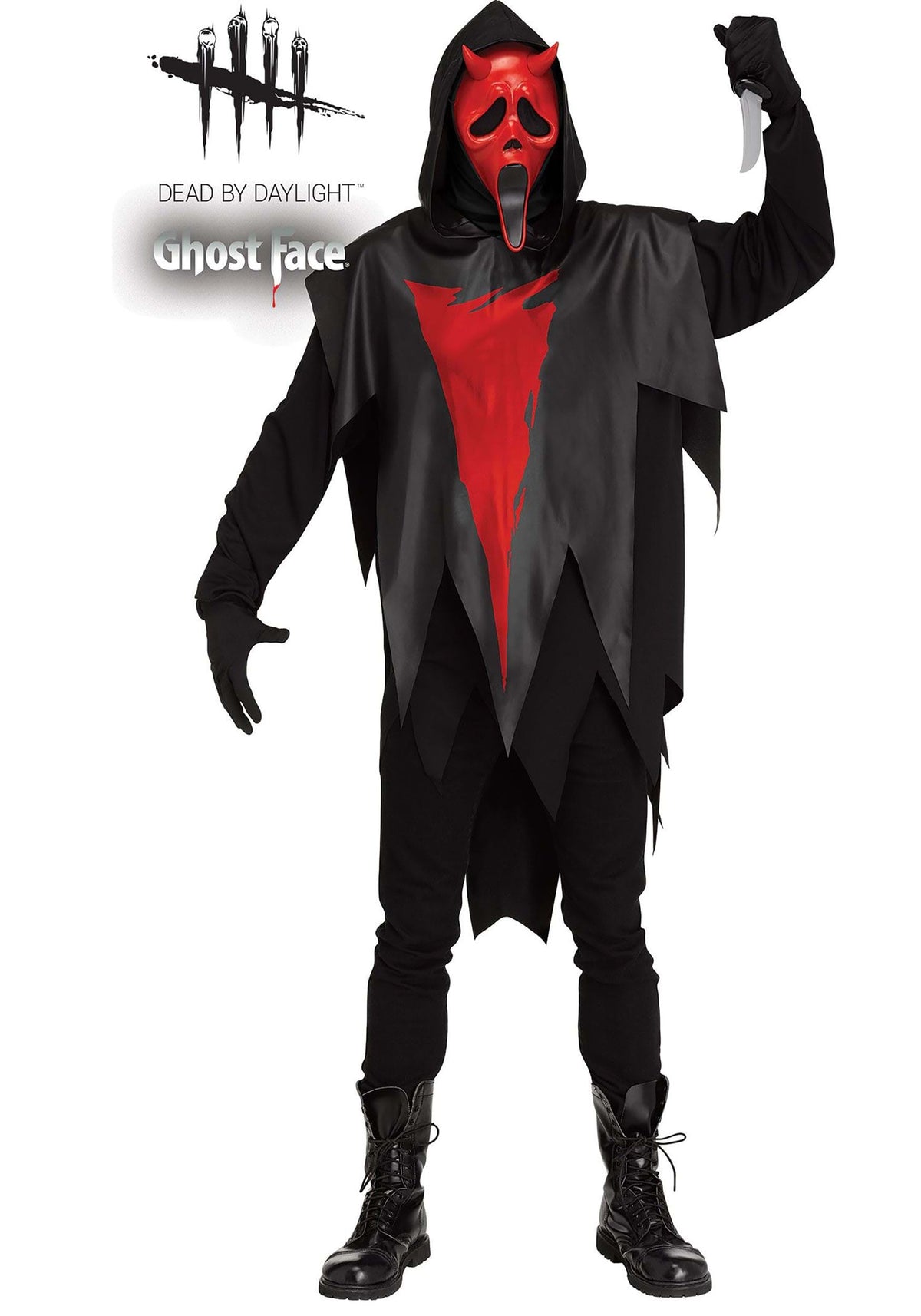 Devil Face Adult Costume P793852