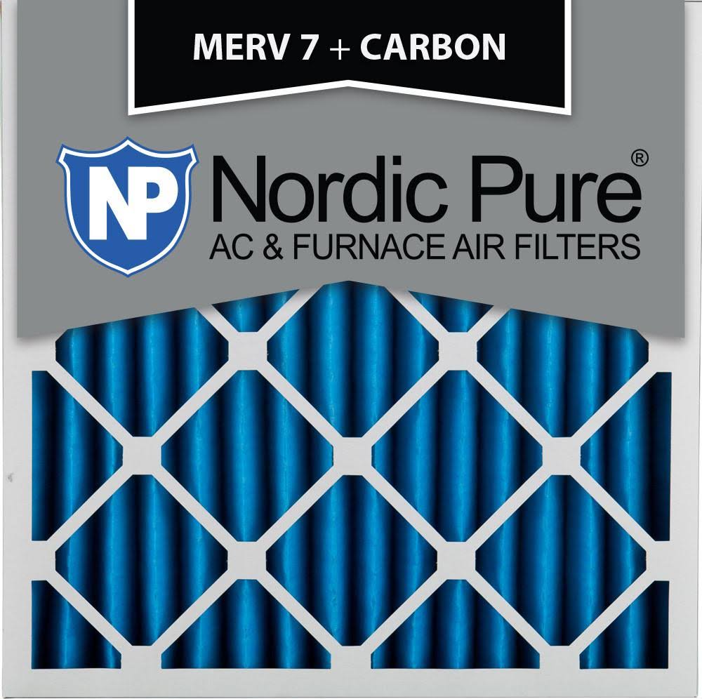 12 Pc Pleated MERV 10 AC Furnace Filters W35800
