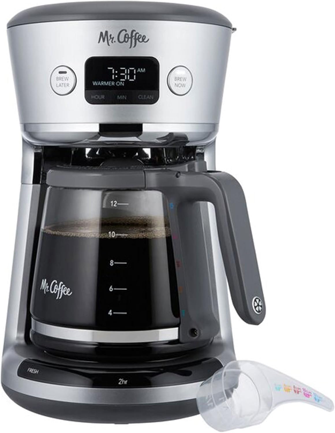 12 Cup Programmable Digital Coffee Maker with Built In Water Filtration P6681
