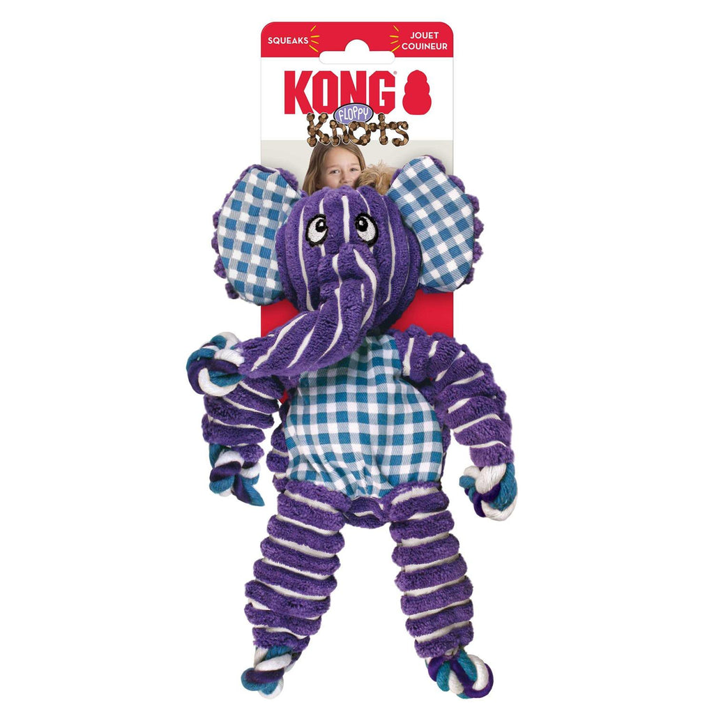 Knots Hippo Dog Toy E3075