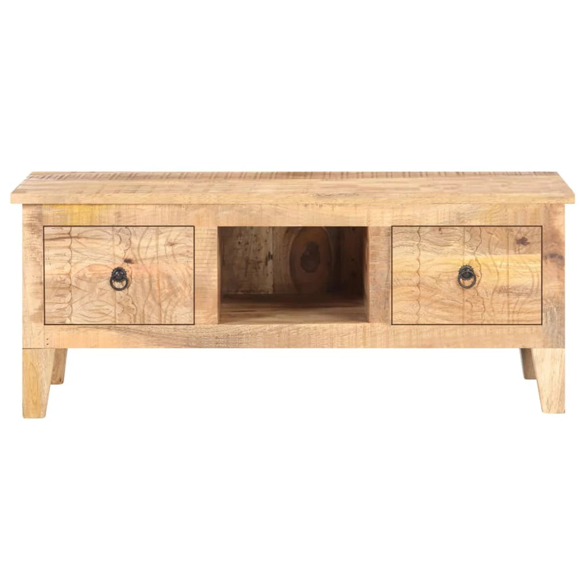 Rough Mango Wood Coffee Table W4326