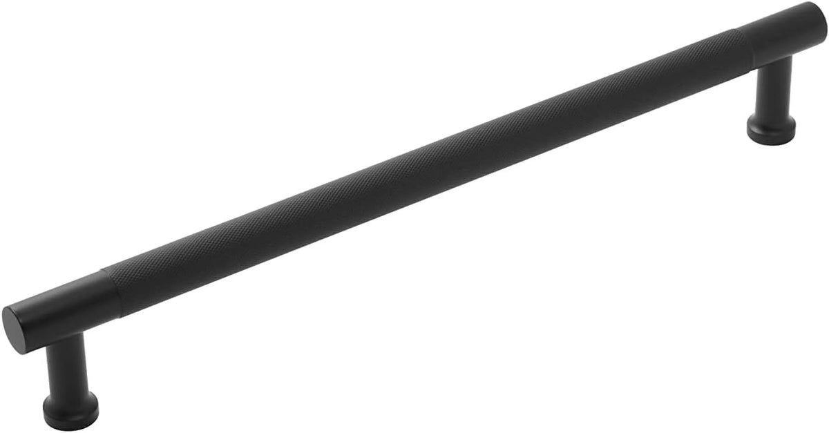 12 Inch Center To Center Matte Black Appliance Pull W4294