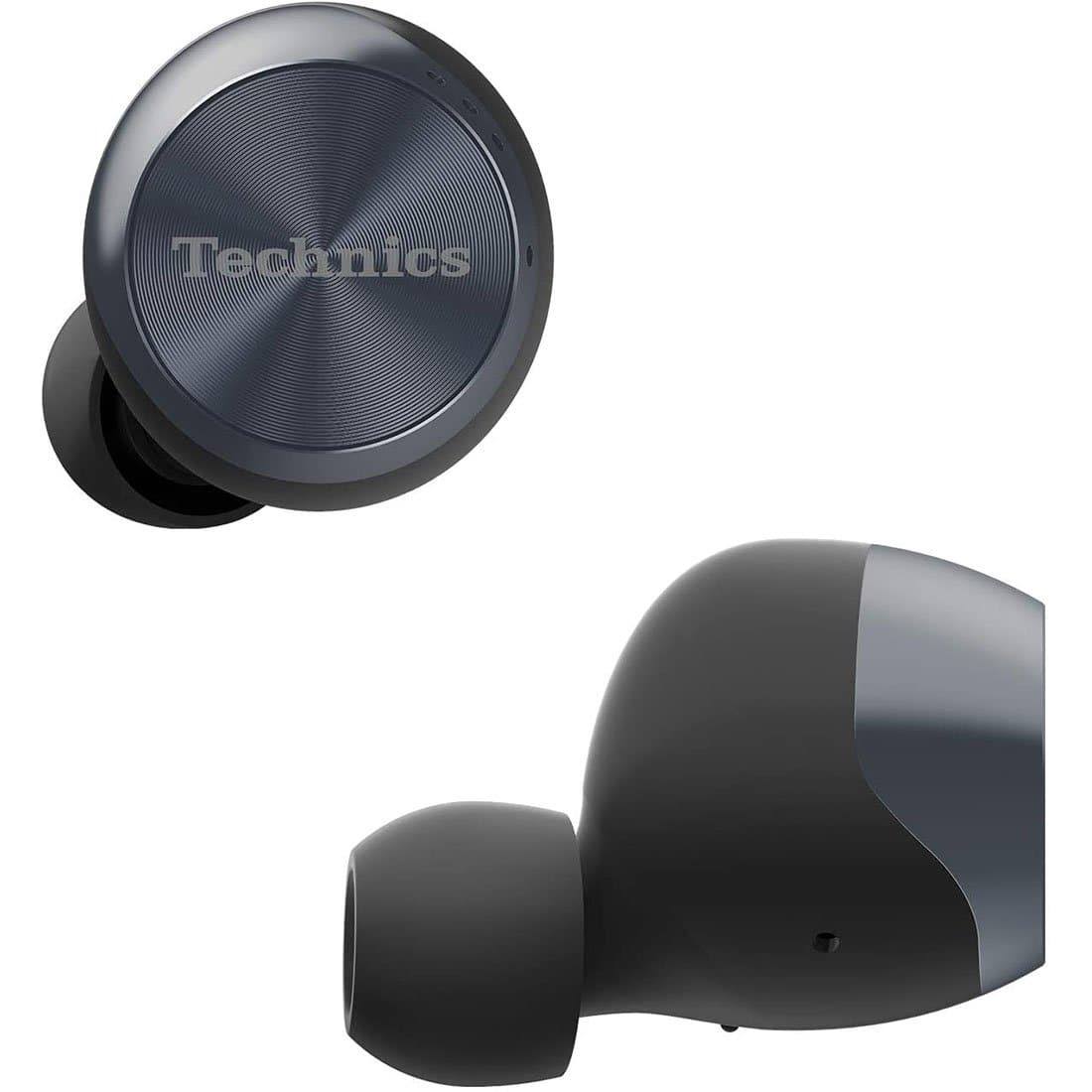 Black Wireless Noise-Canceling In-Ear Earphones with Mic Q236