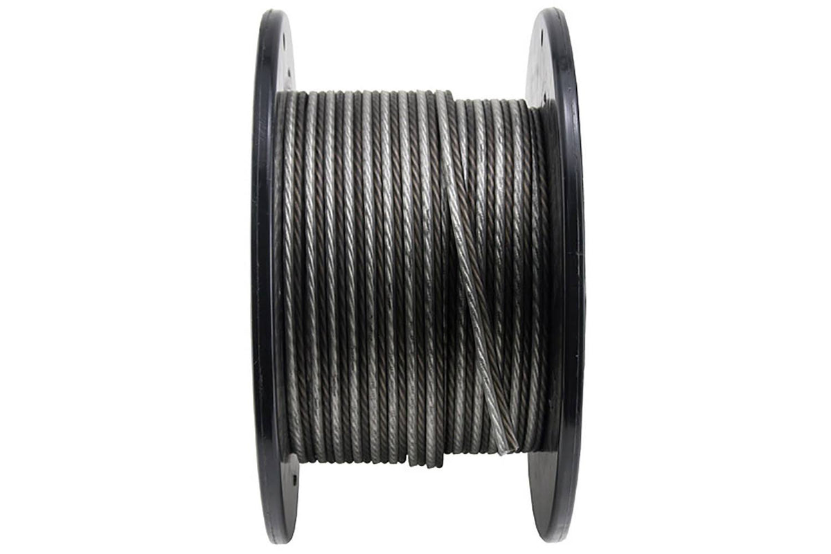 16 AWG Speaker Wire 1000 ft Spool Black / Silver J762