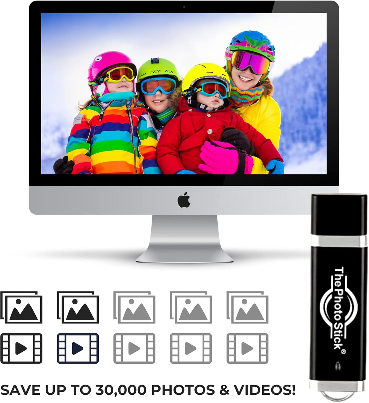128GB USB Photo and Video Backup W350