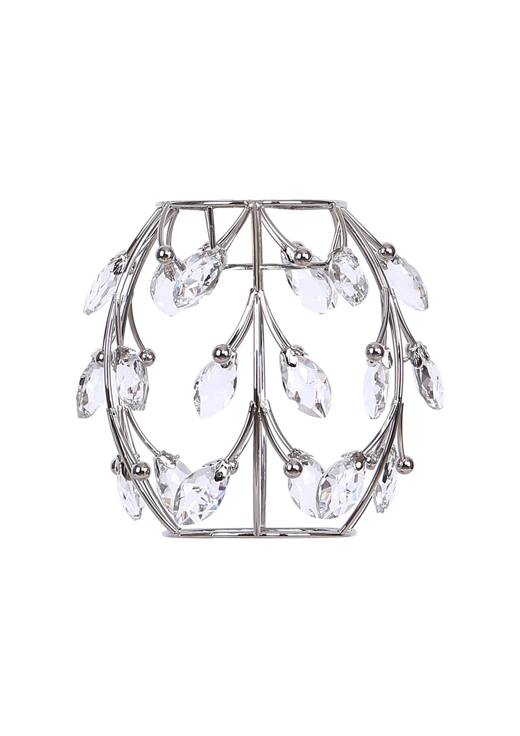Polished Nickel Task Lamp with Crystalline Metal Shade (2-Pack) R16076