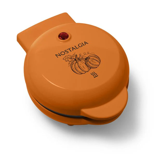 Personal Electric Pumpkin Waffle Maker M246