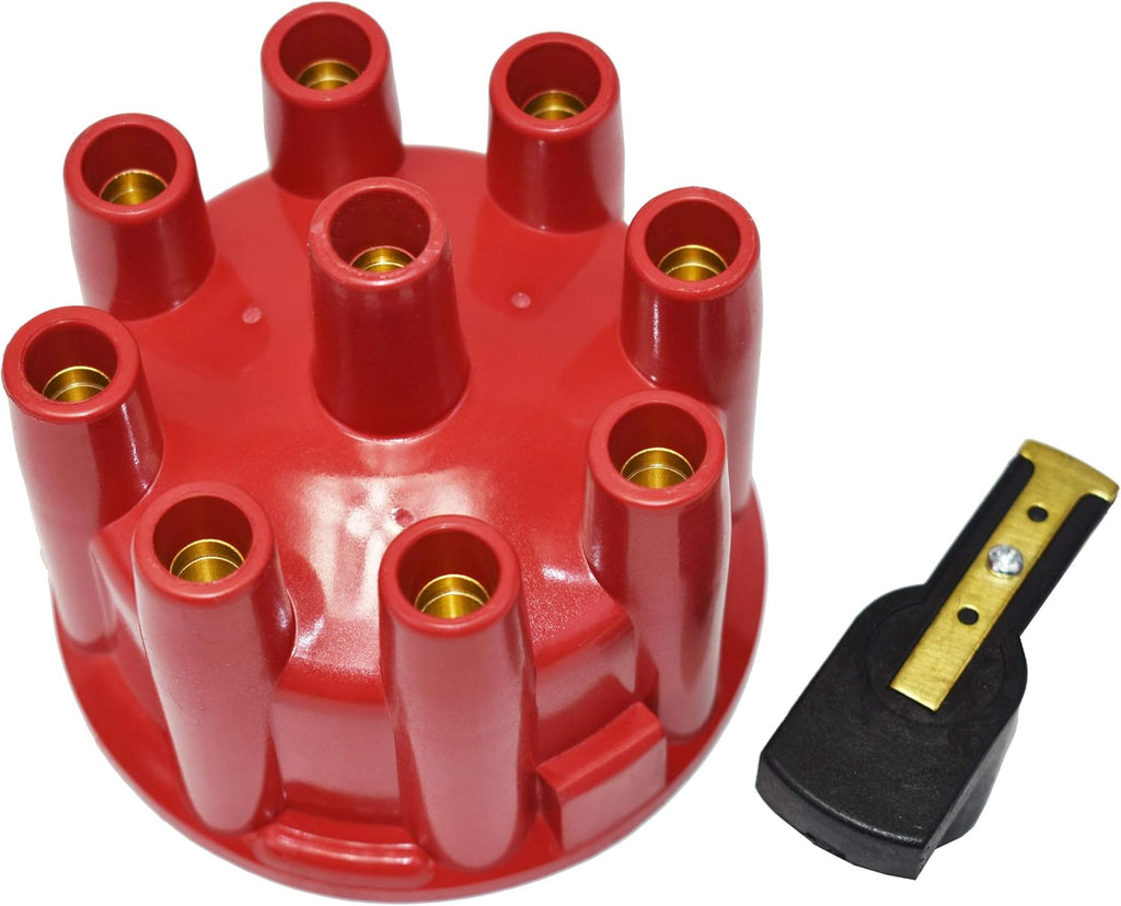 Blue 8 Cylinders Distributor Cap and Rotor Kit L364