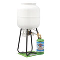 1LB Refillable Propane Tank Cylinder Refill Kit with Adapter Q70116