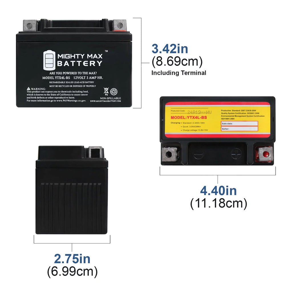 150 Deep Cycle Battery - 3 Pack P999