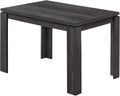 48" Black Dining Table Z3090