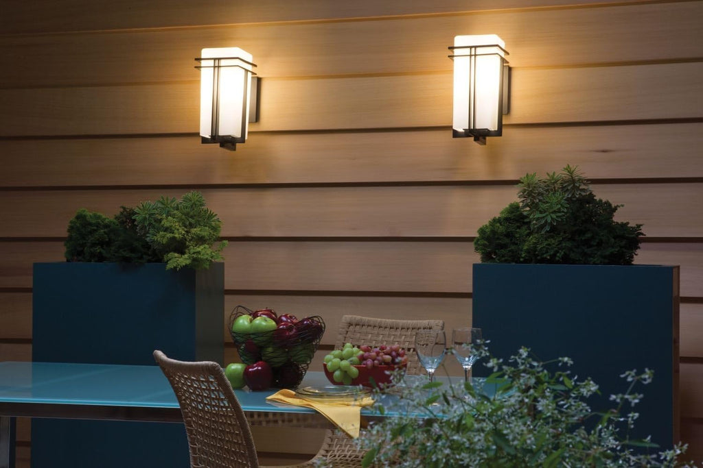 1 Light Black Outdoor Wall Light G97072