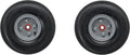 10" x 3.5" Pneumatic Wheel for Hand Truck (2 Pack) Z459