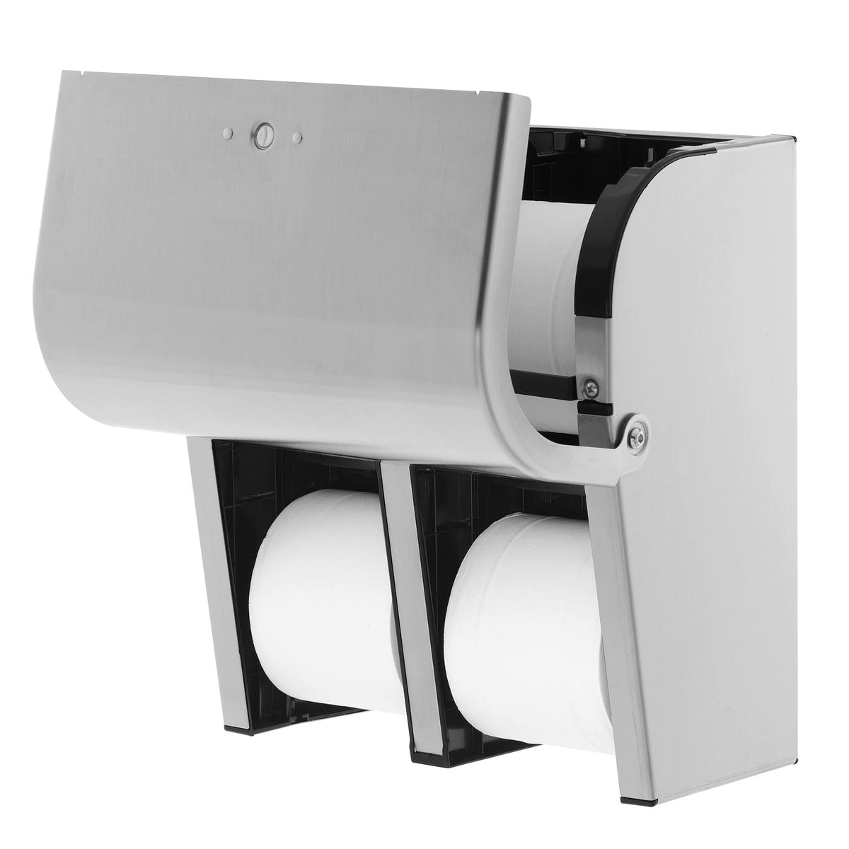 Compact Coreless Quad-Roll Vertical Bathroom Tissue Dispenser U30163