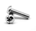 #6-32 x 5/16 Coarse Thread Machine Screw Pan Head Zinc Plated R16795