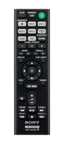 2-ch Home Stereo Receiver with Bluetooth Black M3040