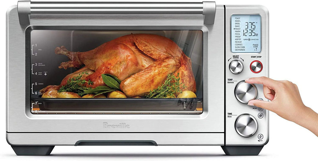 Brushed Stainless Steel Air Fryer Oven Y27524