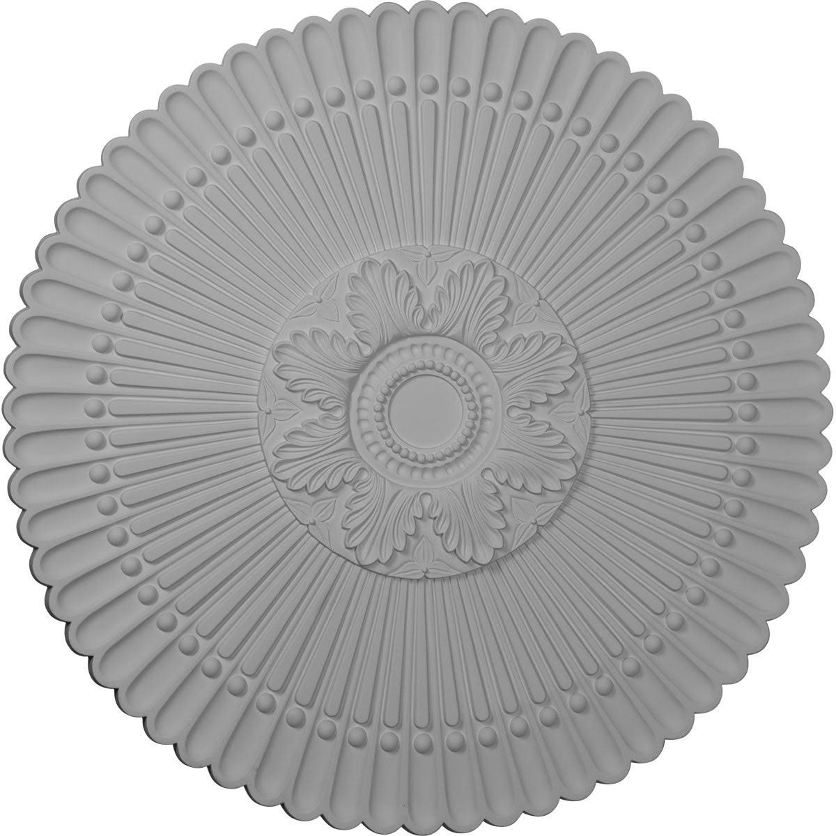 30x22OD x 1 1/4x22P Rubbed Bronze Ceiling Medallion F2446