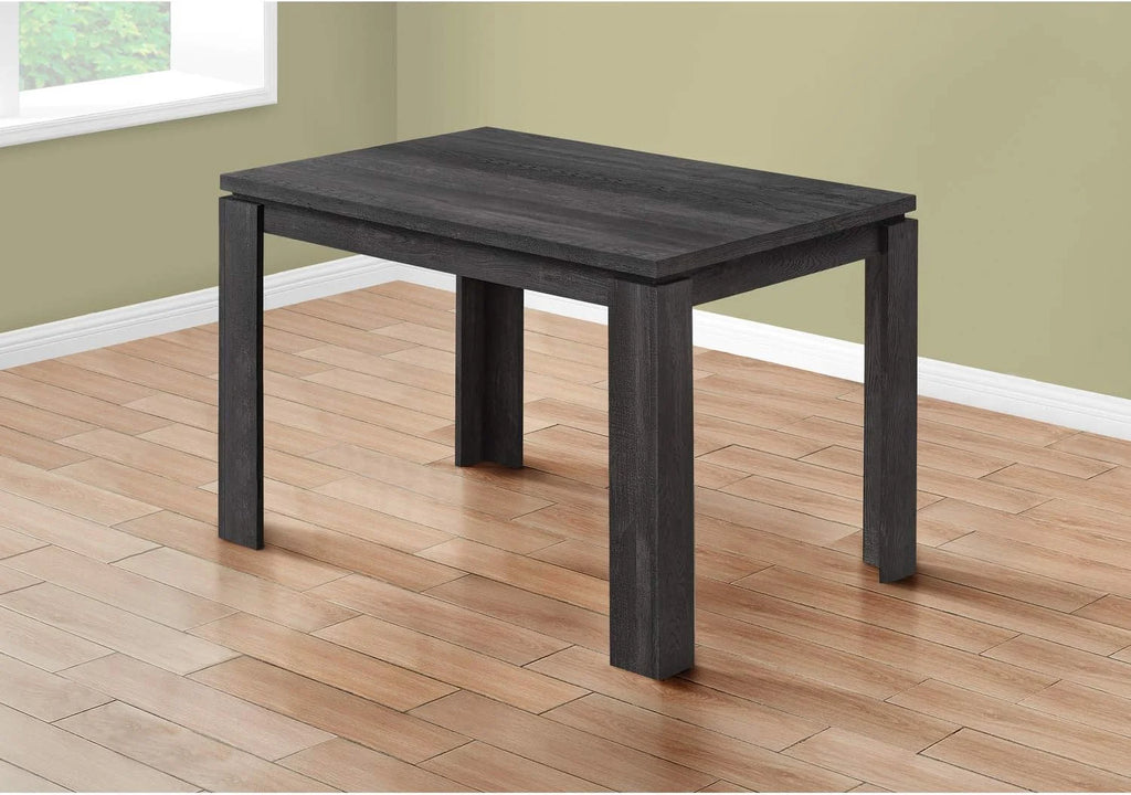48" Black Dining Table Z3090