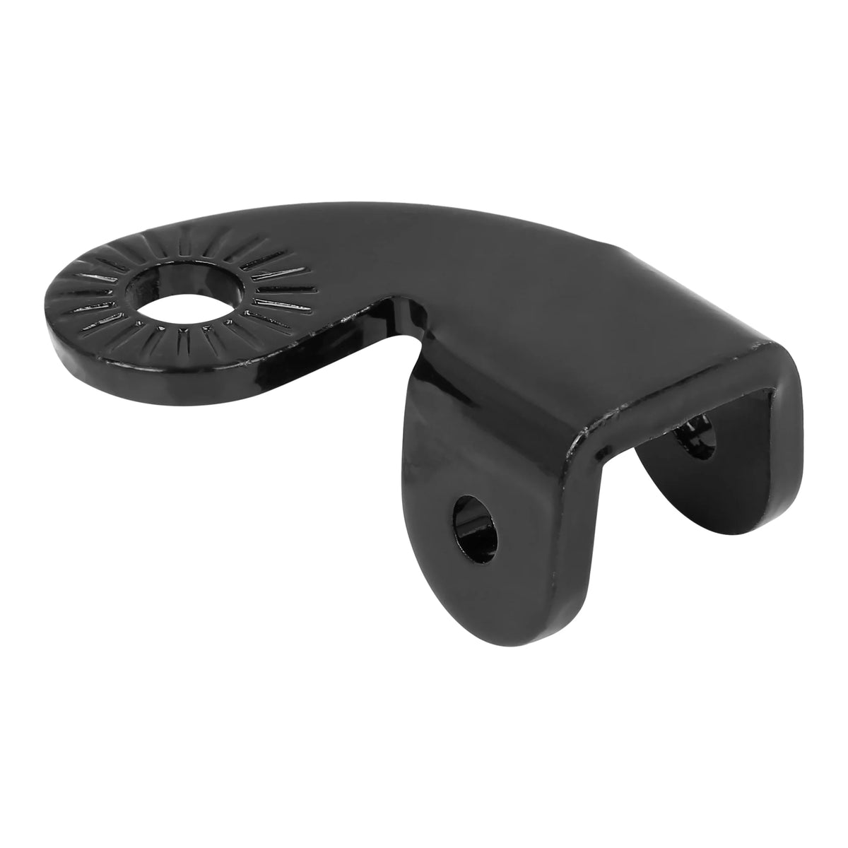 Bicycle Trailer Coupler Attachment Black Silver Tone Q5962