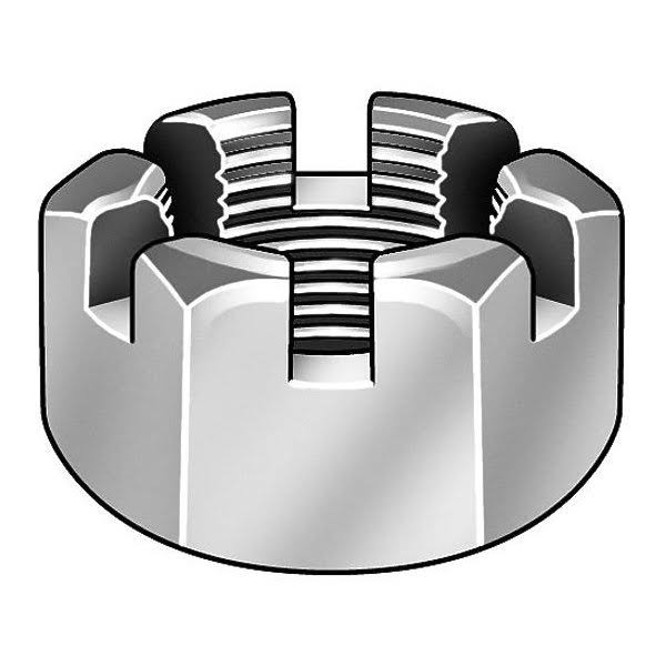 1-1/4x22-12 Grade 2 Zinc Plated Finish Low Carbon Steel C490