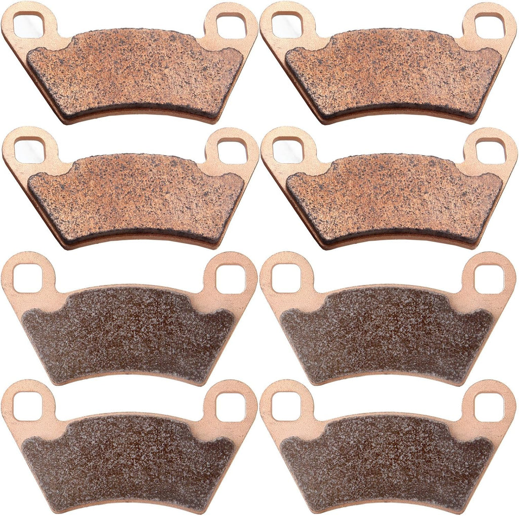 Brake Pads Front and Rear Sintered Replacement Kits Pack of 2 G10095