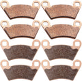Brake Pads Front and Rear Sintered Replacement Kits Pack of 2 G10095