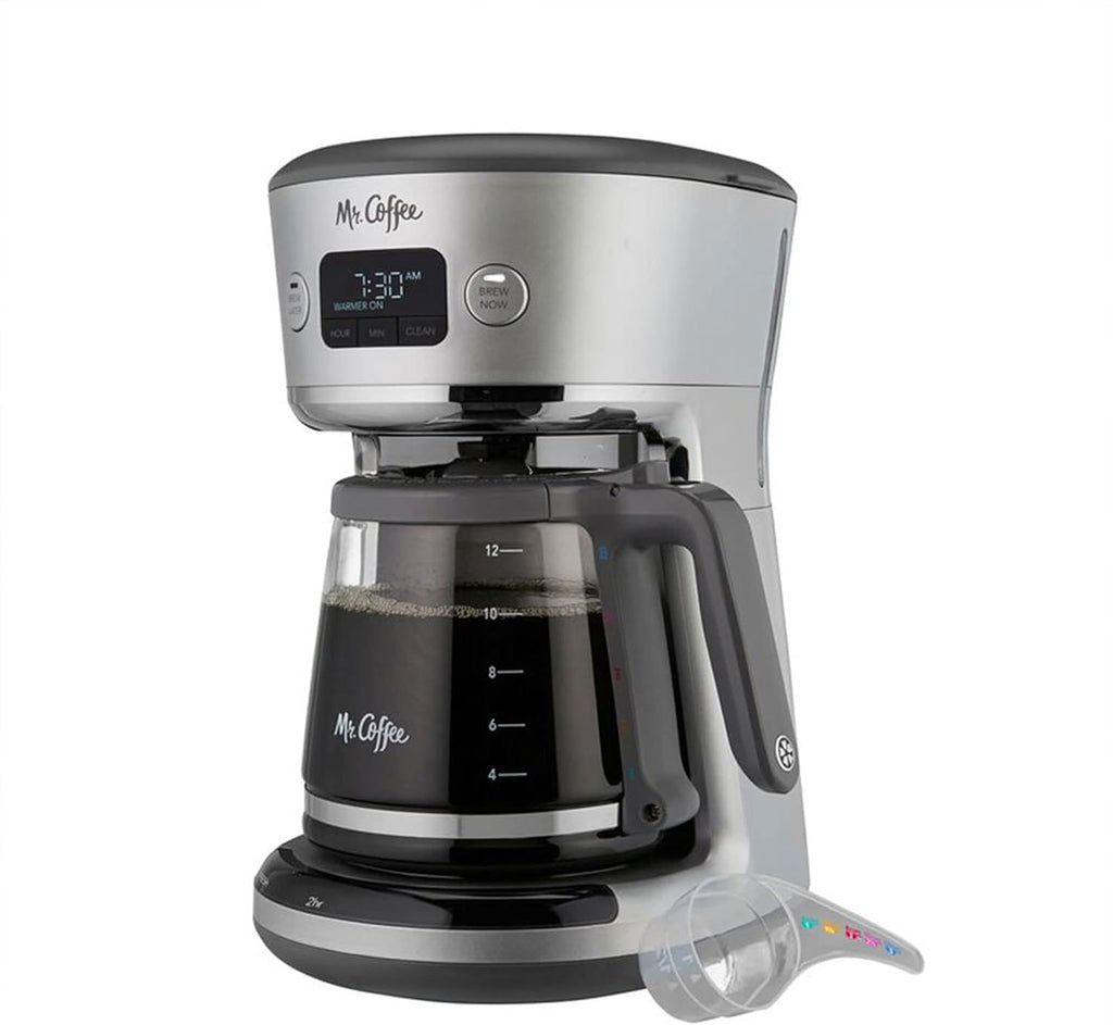 12 Cup Programmable Digital Coffee Maker with Built In Water Filtration P6681